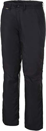 Rukka Eston Chino - Pantalón textil para moto, color negro, talla 34 L34