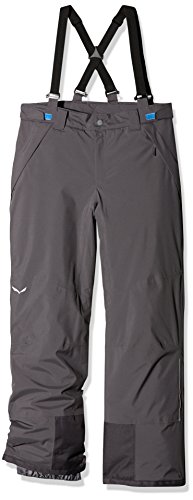 SALEWA Antelao 2 Powertex PF, Pantalones Alpinismo para Infantil, Gris, 152