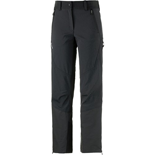 SALEWA Sesvenna Windstopper Soft Shell Pantalón, Color Negro, tamaño 36 SALEWA Sesvenna Windstopper Soft Shell Pantalón, Color Negro, tamaño 36