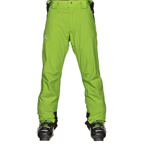 SALOMON Iceglory M Pantalón de esquí, Hombre, Verde (Granny Green), S/R