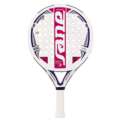 Sane RISSING 2.0 Woman Pala de Padel, Adultos Unisex, Rosa, Violeta, balnco, Mediano