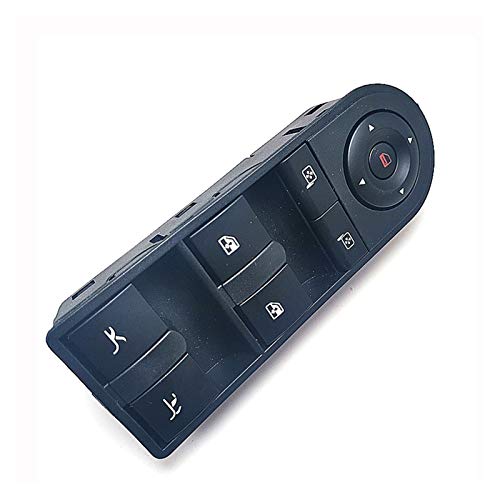 SHOUNAO Botón De Interruptor De Control De La Ventana Eléctrica Ajuste para Opel Tigra Twintop Vauxhall Chevrolet 2004-2016 (Color : Black)