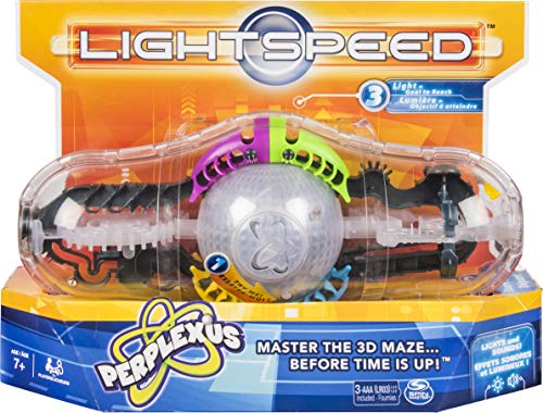 Spin Master Games 6045888 Perplexus juego de velocidad, laberinto de cerebro 3D con luces y sonidos para niños de 7 años en adelante, multicolor , color/modelo surtido Spin Master Games 6045888 Perplexus juego de velocidad, laberinto de cerebro 3D con luces y sonidos para niños de 7 años en adelante, multicolor , color/modelo surtido