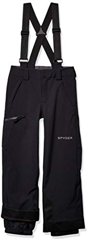 Spyder Propulsion Pantalones esquí/Snow, Niños, Black, 16 años