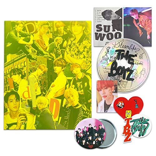 THE BOYZ 4th Mini Album - DREAMLIKE [ DIY ver. ] CD + Booklet + Photo Zine + Photocard + Post Card + Sticker Pack + FREE GIFT