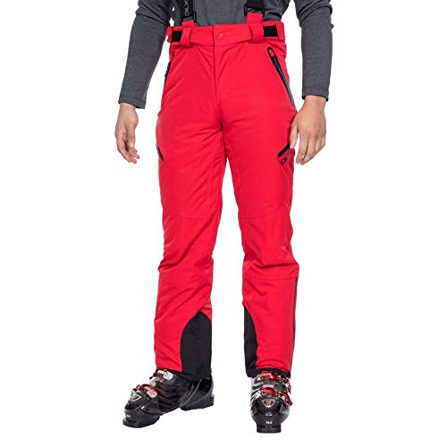 Trespass Kristoff - Pantalones de esquí para hombre rojo 3XL