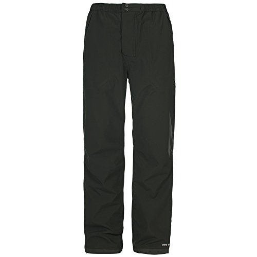 Trespass - Pantalones de Golf Impermeables y Cortavientos Modelo Warren Hombre Caballero (XS) (Negro)