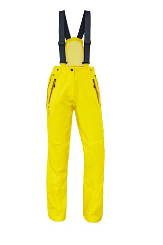 VAUDE Hose Women's Aletsch Pants II - Pantalones para Mujer, Color Amarillo, Talla 40