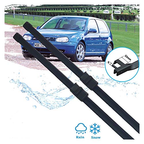 WRDD Limpiaparabrisas Lámina De Limpiador del Coche para Volk Swag&en Golf 4 para V&W MK4 2002 2003 1J Frontal del Parabrisas Limpiaparabrisas De Coches Accesorios Pegatinas Parabrisas