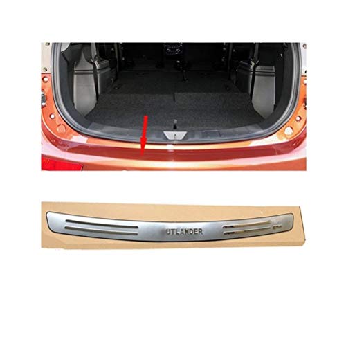 XHSM Coche Maletero Acero Inoxidable Parachoques Trasero Protección del Borde para Mitsubishi Outlander 2013 2015 2016 2017 2018 Car Styling-Car-Cubiertas