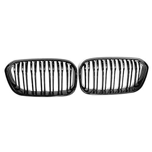 XKCCHW Accesorios para el Cuerpo Parrillas de radiador para BMW F20 F21 1 Series 2015 2016 2017 Parrilla de automóvil Rejilla de riñón de Carreras Frontal de automóvil de Doble listón Negro Mate b XKCCHW Accesorios para el Cuerpo Parrillas de radiador para BMW F20 F21 1 Series 2015 2016 2017 Parrilla de automóvil Rejilla de riñón de Carreras Frontal de automóvil de Doble listón Negro Mate b