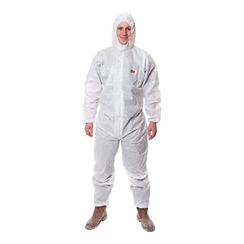 3M P4515BL - 4515 Prenda protección, blanco, tipo 5/6, talla L