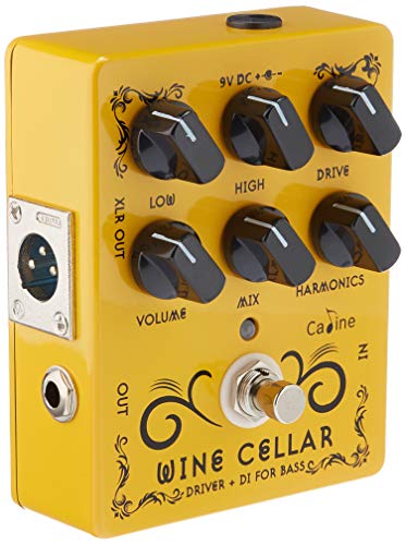 Caline® CP-60 Wine Cellar - Bass Drive & DI"- Pedal de efecto
