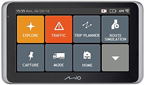 Cámara LCD GPS de salpicadero coche Mio MiVue 65 LM Full HD 1080p 2,7", grabadora de accidentes., pantalla de 6.2 inches, 0.295 kilograms, Cámara de salpicadero y navegador satélite