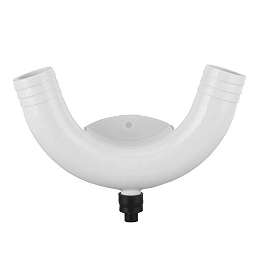 Clasken Bucle ventilado, válvula de Bucle de ventilación de plástico Duradero protección UV con 38 mm / 1,5 Pulgadas de diámetro Exterior para Piezas de fontanería de Barcos