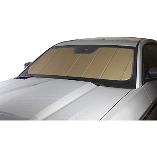 Covercraft UVS100 Protector solar personalizado | UV11253GD | Compatible con modelos selectos de Ford Mustang, color dorado