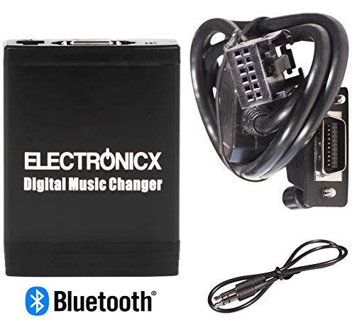 Electronicx Elec-M06-RD4-BT Adaptador de Musica Digital para Coche USB, SD MP3 AUX Bluetooth Kit Mains Libres RD4 Radios