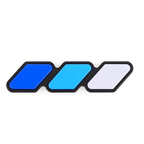 Emblema tricolor de 3 rejillas para Toyota Tacoma 4Runner Tundra, emblema de 3 rejillas para coche, impermeable, exterior del coche con herramientas de montaje Emblema tricolor de 3 rejillas para Toyota Tacoma 4Runner Tundra, emblema de 3 rejillas para coche, impermeable, exterior del coche con herramientas de montaje