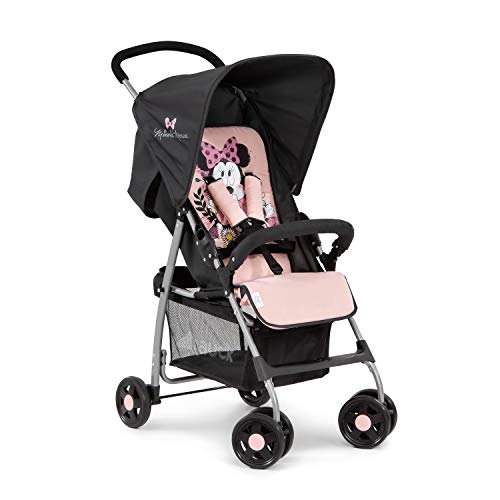 Hauck Sport Silla de paseo ultra ligera de 5,9kg, sistema de arnés de 5 puntos, respaldo reclinable, plegable, para bebes de 6 meses a 15kg, rosa Hauck Sport Silla de paseo ultra ligera de 5,9kg, sistema de arnés de 5 puntos, respaldo reclinable, plegable, para bebes de 6 meses a 15kg, rosa