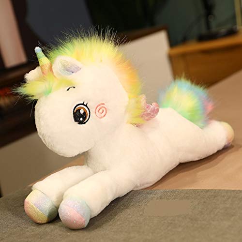 Juguetes de peluche de unicornio, almohadas de caballo de animales de dibujos animados de peluche suave, muñecas de Pegaso, regalos de Año Nuevo para niños, 40Cm