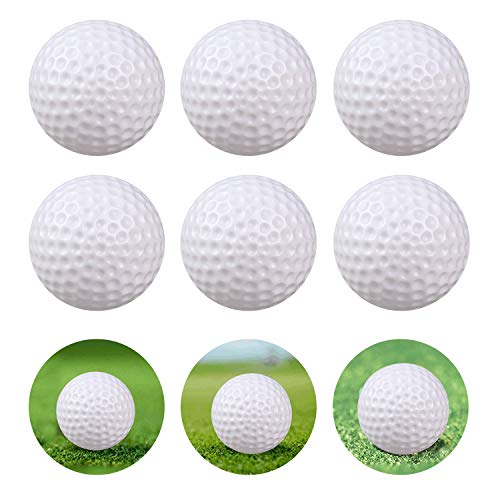 Kofull Pelotas de Golf plástico para práctica de balón de Pelota Hueca para Interior de Golf, Patio, niños, Juego de Bolas de Billar, Paquete de 24 Unidades