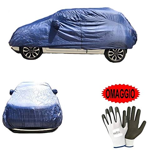 Kompatibel mit Peugeot 108 VTi 68 3p. Colección Top! Cubierta para Coche de Nailon Impermeable, tamaño S, Resistente a los Golpes, 406 x 165 x 119 cm, Lona para el Coche