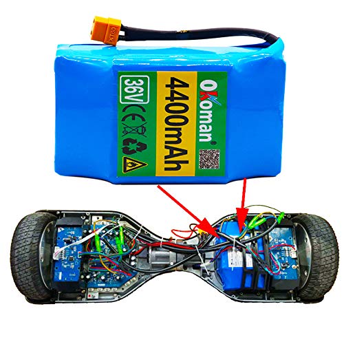 LUC 36 V 4,4 Ah 4400 mAh de flujo alto de 2 ruedas, patinete eléctrico autocompensante, batería de litio para autocompensación para 6,5 "7" LUC 36 V 4,4 Ah 4400 mAh de flujo alto de 2 ruedas, patinete eléctrico autocompensante, batería de litio para autocompensación para 6,5 "7"