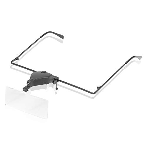 Lupas con luz LED para Extensiones de Pestañas - 3 Lentes Gafas con Lupa - 1.5X 2.5X 3.5X Anteojos LED Lupa - Manos Libres Cabeza Extensión de Pestañas Lupa Lupas con luz LED para Extensiones de Pestañas - 3 Lentes Gafas con Lupa - 1.5X 2.5X 3.5X Anteojos LED Lupa - Manos Libres Cabeza Extensión de Pestañas Lupa