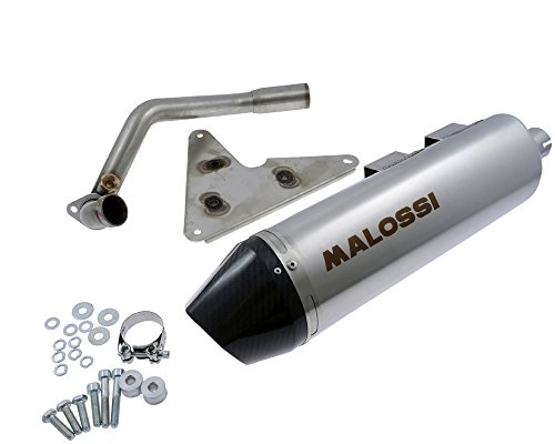 Malossi RX Tubo de escape para Piaggio Beverly 250 4T Lc Euro 1 – 2, Beverly 250 IE 4T Lc Euro 3, Beverly 300 IE 4T Lc Euro 3, Beverly S 250 IE 4T Lc Euro 3