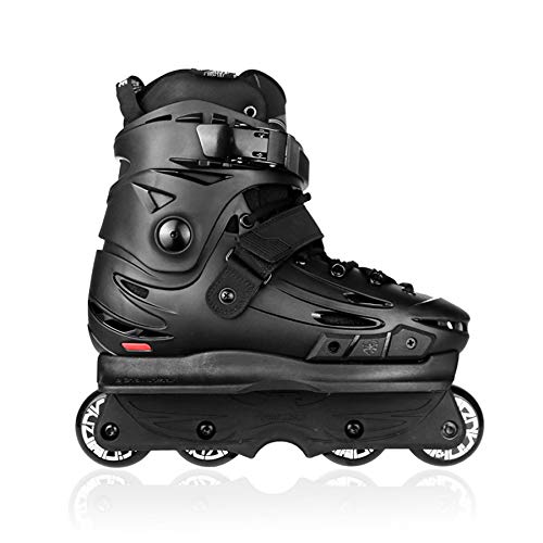 ME-Rollerns Patines agresivos en línea Street Trick Zapatillas de Patinaje sobre Ruedas Patinaje Libre Patines Extremos Black 41 ME-Rollerns Patines agresivos en línea Street Trick Zapatillas de Patinaje sobre Ruedas Patinaje Libre Patines Extremos Black 41