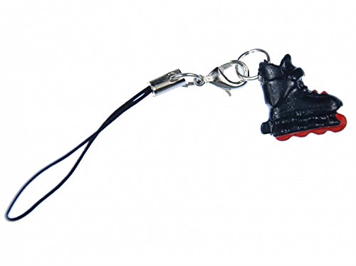 Miniblings Patines en línea Patines de Rodillos de joyería telefono Colgante telefono Negro Rojo Hecho a Mano Colgante de joyería de Moda I Llaveros Miniblings Patines en línea Patines de Rodillos de joyería telefono Colgante telefono Negro Rojo Hecho a Mano Colgante de joyería de Moda I Llaveros