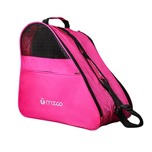 MiOYOOW Bolsa para Patines, Bolsa para Patines sobre Hielo 56L, Botas De Esquí, Equipo Protector, Bolsa De Transporte con Correa Ajustable