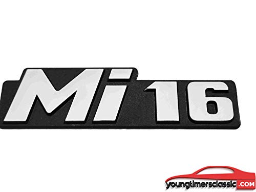 Monograma MI16 gris para Peugeot 405 MI16 Phase 2 Import