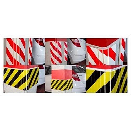 Normaluz Protección Parking - Protección Parking, 40x25x1.5 cm, Rojo Blanco