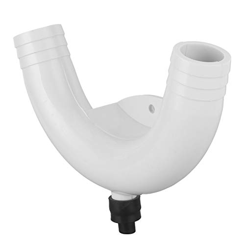 Ong Bucle ventilado, Bucle antisifón de plástico con diámetro Exterior de 38 mm / 1.5 Pulgadas para Piezas de plomería de Barcos
