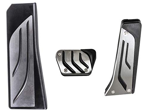OptimumParts24 AT_9 - Juego de tapas para pedales para X3 X4 F10 F11 523 528 535 F18 GT F07 F12 F13 F01 F02 OptimumParts24 AT_9 - Juego de tapas para pedales para X3 X4 F10 F11 523 528 535 F18 GT F07 F12 F13 F01 F02