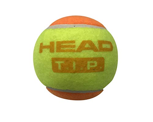 Palema Pelota tenis despresurizada (3 unidades) Head T.I.P. naranja.