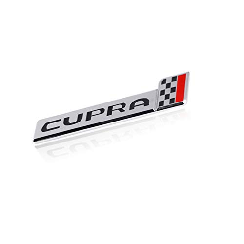 Para Seat Leon Ateca Arona Ibiza Altea Cupra Formula logotipo del emblema de la parrilla delantera,accesorios para el automóvil Insignia Placa de identificación Car Styling Bonnet Logo