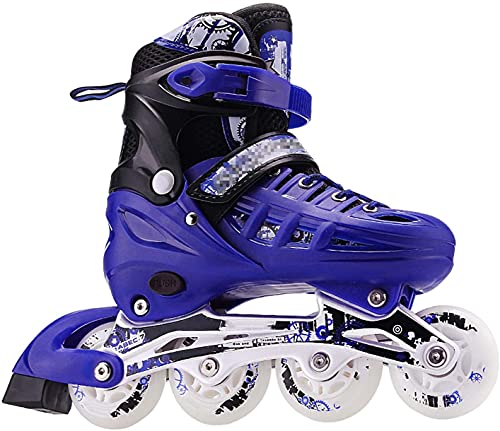 Patines de rodillos Patines en línea ajustables al aire libre con ruedas iluminadoras, patines para niños y niñas con todas las ruedas iluminadas, deportes al aire libre Fitness Fitness Patines en lín Patines de rodillos Patines en línea ajustables al aire libre con ruedas iluminadoras, patines para niños y niñas con todas las ruedas iluminadas, deportes al aire libre Fitness Fitness Patines en lín