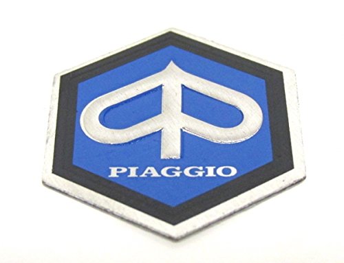 Piaggio Logo Emblema adhesivos 26 mm – Beverly Free Hexagon Liberty NRG Sfera AMZ Zip Roller Scooter # 68