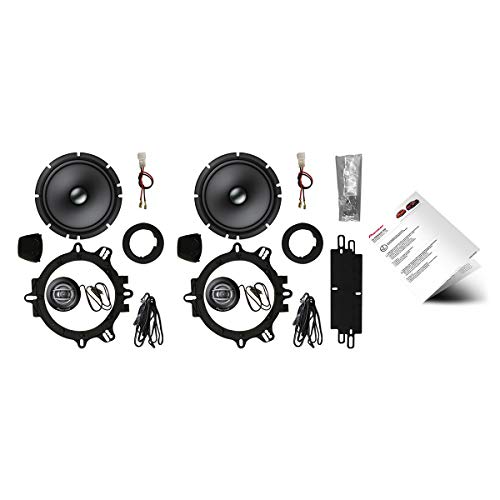 Pioneer TS-PPeugeot-208 - Altavoces de 2 vías (350 W), 16,5 cm, Sistema de Altavoces Plug & Play para Peugeot 208, año de construcción 2012 a 2019