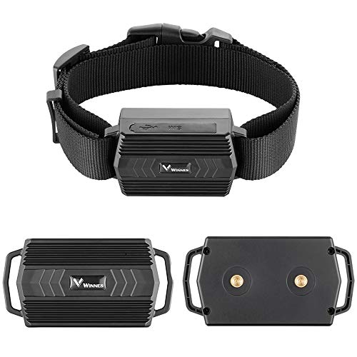 Rastreador GPS para perros de caza, vaca, ovejas, ovejas, 3000 mAh, IP66, resistente al agua, rastreador de mascotas, geo-valla, collar grande para animales con aplicación gratuita sin ABO