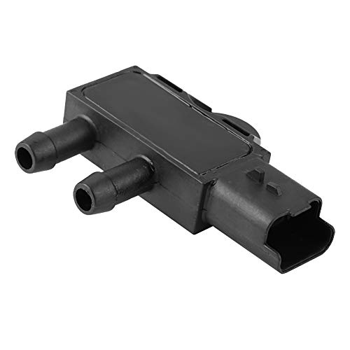Sensor de presión de escape de metal para PEUGEOT Sensor de presión negro Fácil instalación Durable para 0906029 Mini Peugeot Número de pieza OEM