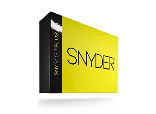 SNYDER - Bolas de Golf SNY Soft Plus Premium | 12 Piezas | Ideal para: Larga Distancia, trayectorias Rectas y máximo Control | Color de la Bola de Golf: Amarillo neón Mate