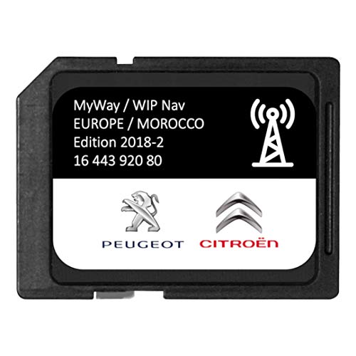 Versión 2018/2019 - Tarjeta SD GPS Europa RNEG 2018-2 Peugeot Citroen