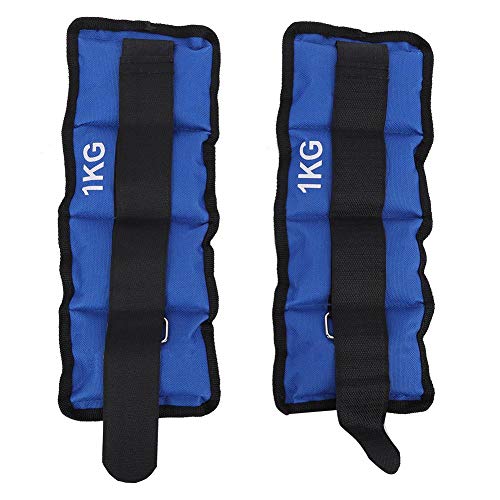 VGEBY 2 Piezas Pierna Tobillo muñeca Bolsa de Arena Pesas Correa Equipo de Entrenamiento de Fuerza Pesas en los Tobillos 1 kg para Gimnasio Fitness Yoga Correr(1 KILOGRAMO) VGEBY 2 Piezas Pierna Tobillo muñeca Bolsa de Arena Pesas Correa Equipo de Entrenamiento de Fuerza Pesas en los Tobillos 1 kg para Gimnasio Fitness Yoga Correr(1 KILOGRAMO)