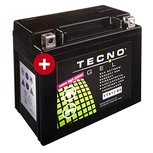 YTX12-BS Tecno Gel-bateria para Pegaso 650 Factoría Año 2007-2010