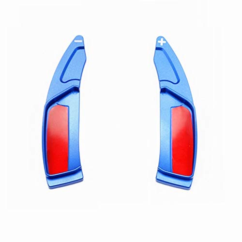 ZYDSD Shift Coche paletas for Peugeot 208 308 508 2008 3008 5008 GTI SW Allure Volante Shifter Extensión Etiquetas engomadas del Coche Accesorios (Color : Blue)