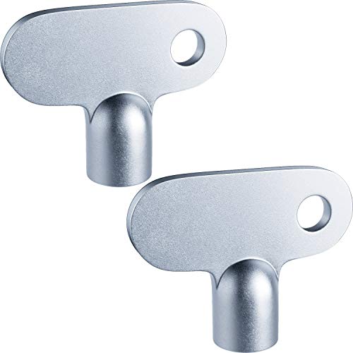 2 Piezas de Llave del Radiador Llave de Purga del Radiador Sólida Llaves de Apertura Cuadradas Reloj de Agarre Fácil de Hardware para Llave de Válvula de Aire de Tornillo Tamaño 5 mm 2 Piezas de Llave del Radiador Llave de Purga del Radiador Sólida Llaves de Apertura Cuadradas Reloj de Agarre Fácil de Hardware para Llave de Válvula de Aire de Tornillo Tamaño 5 mm