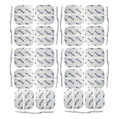 20 Electrodos de 5x5 cm - para su aparato TENS EMS electroestimulador - axion 20 Electrodos de 5x5 cm - para su aparato TENS EMS electroestimulador - axion